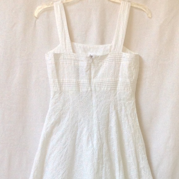 AMERICAN LIVING Eyelet White Dress - Picture 5 of 8